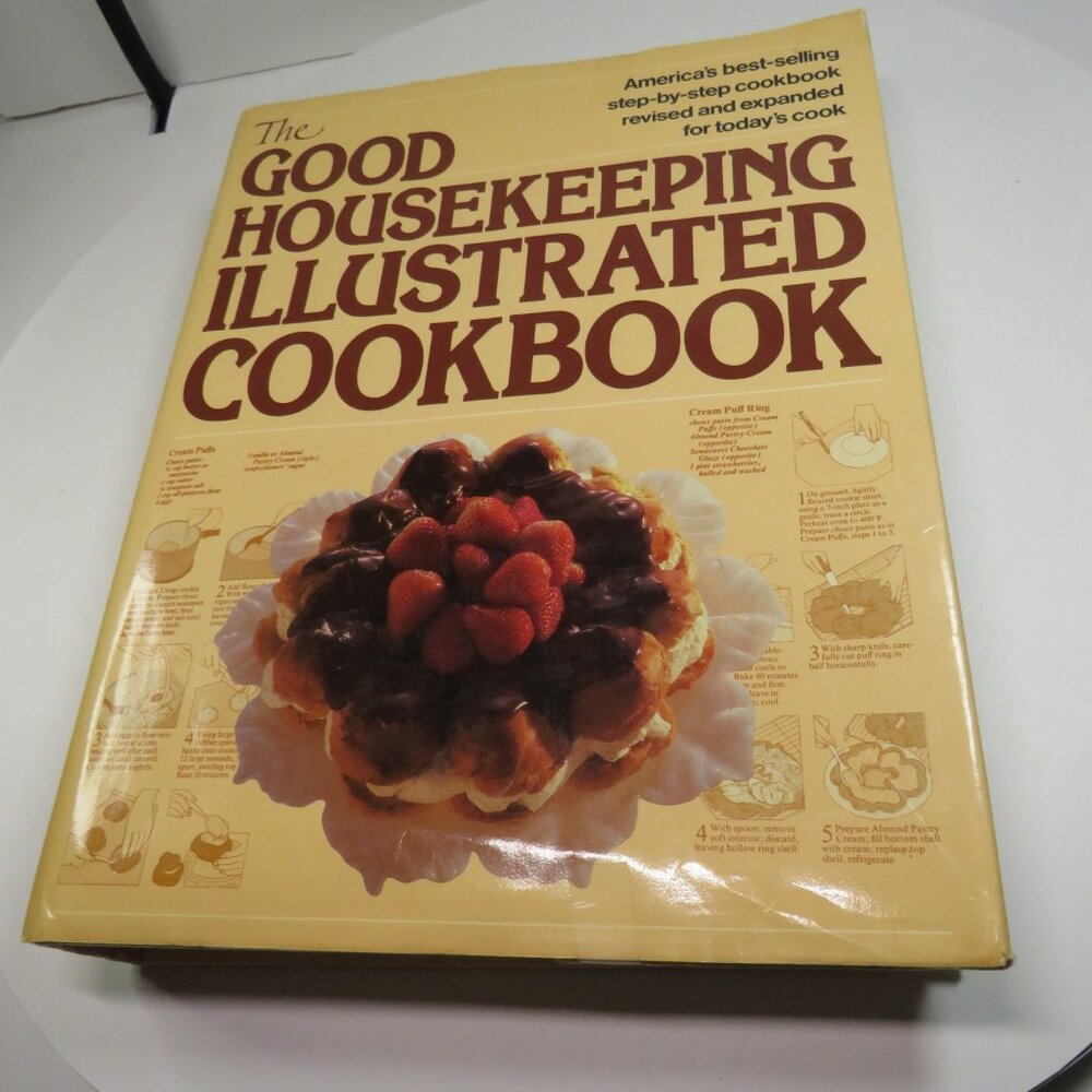 Good housekeeping illustrated cookbook 1989 hardback with jacket